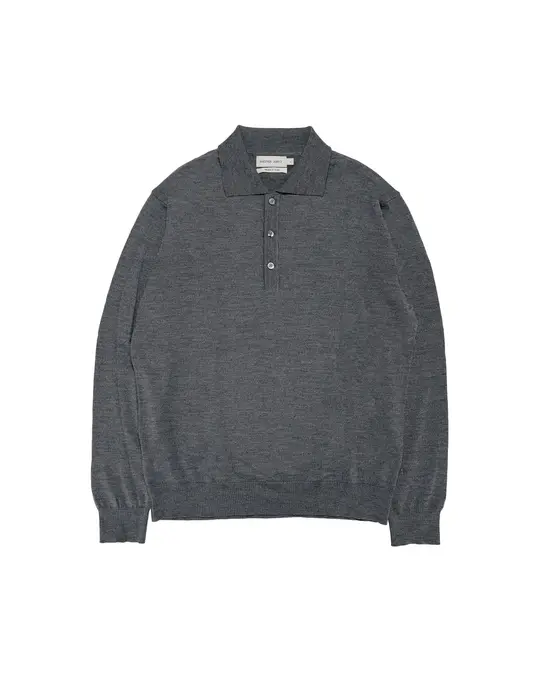 Another Aspect Another Polo Shirt 2.0 Grey Melange