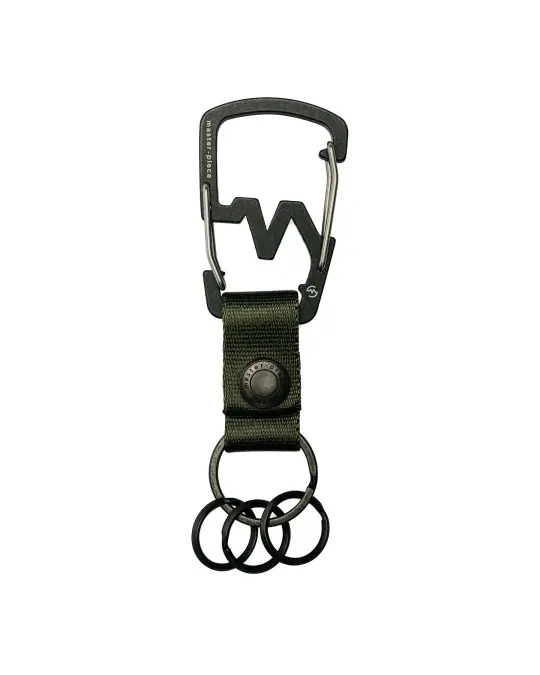 master-piece M-Carabiner Key Ring Key Chain Khaki
