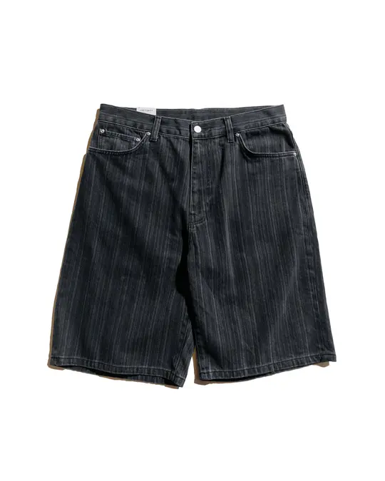 Carhartt W.I.P. Rylan Stripe Short Black Stone Washed