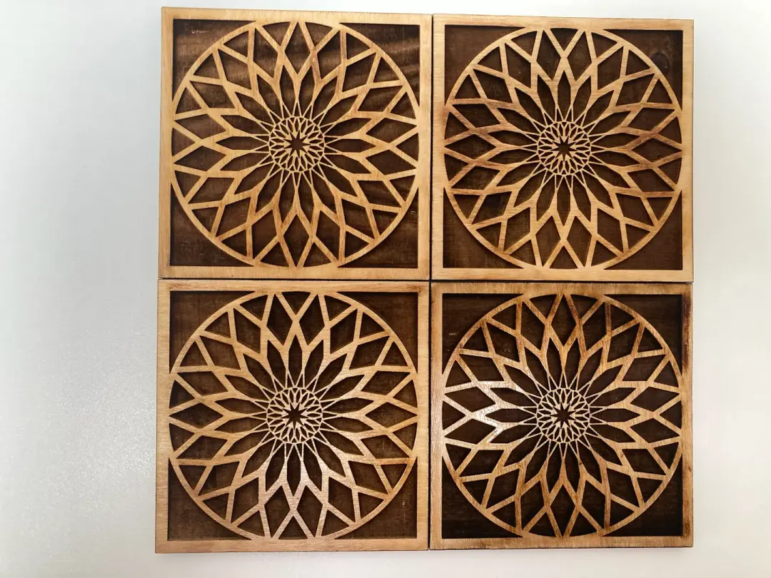 Mandala Design Coasters