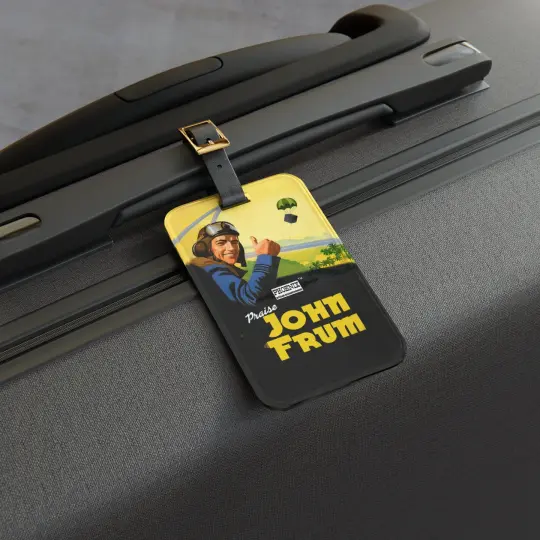 The Official John Frum Luggage Tag! | Made In The USA