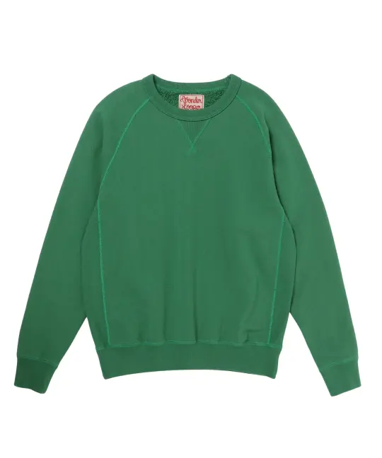 Crewneck - Super Looper French Terry - Varsity Green