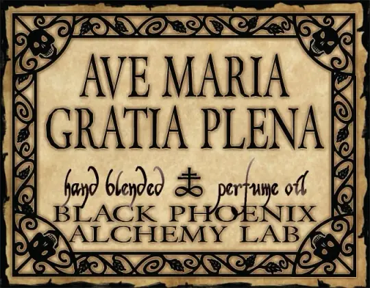 Ave Maria Gratia Plena Perfume Oil