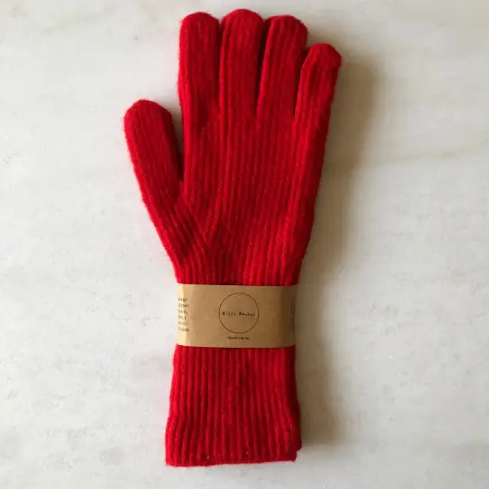 Fuzzy Wool Touch Screen Gloves