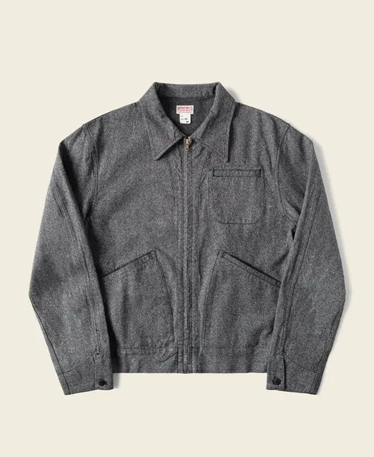 Covert Salt & Pepper Cossack Jacket