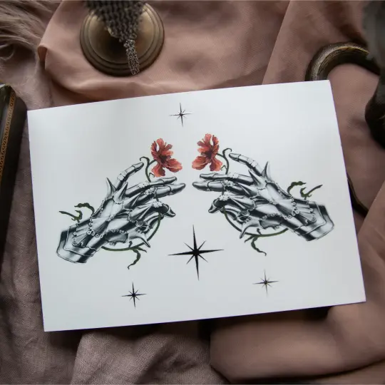 Mystic Gauntlet Foil Art Print