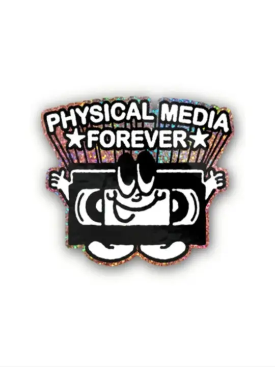 Physical Media Forever Sticker
