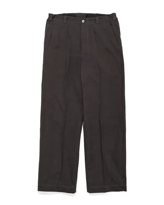 Old Joe Front Tuck Army Trouser Black