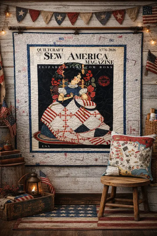 Sew America Quilt & Pillow