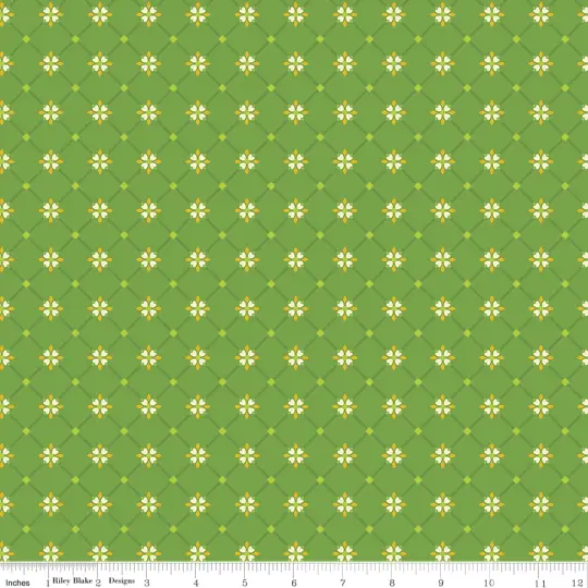 Green Crosshatch from Autumn Afternoon