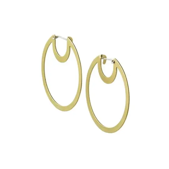 Recast Bombona hoop earrings - Small