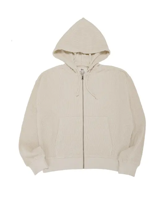 Stüssy Lightweight Thermal Hoodie Bone