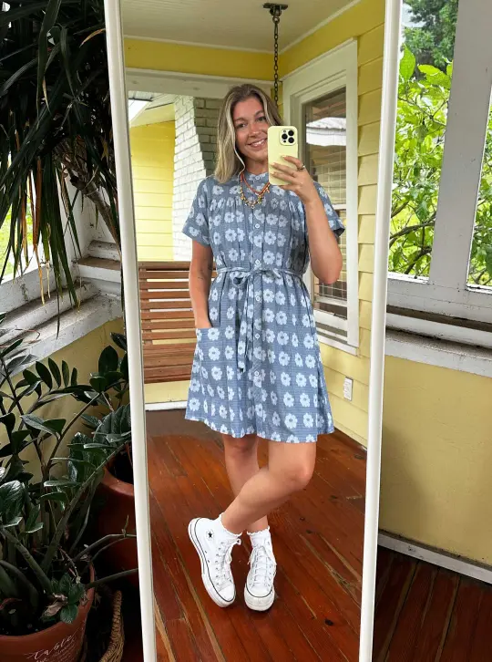 sample sale | river dress sunprint | XXS-2X