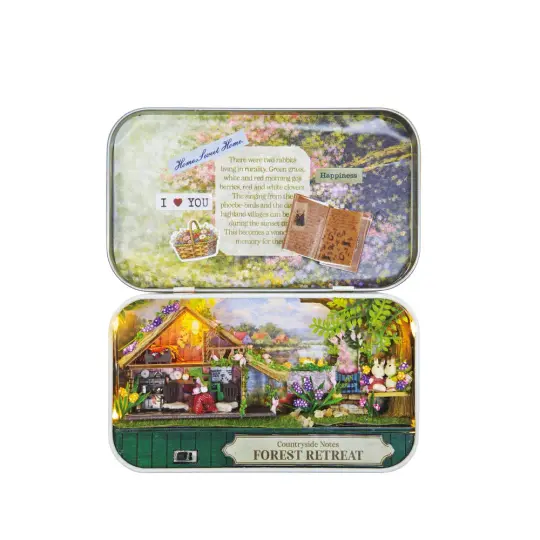 Hands Craft DIY Tiniatures Forest Retreat