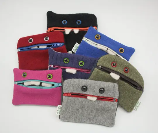 My Friend Monster™ change purse zipper case wallet