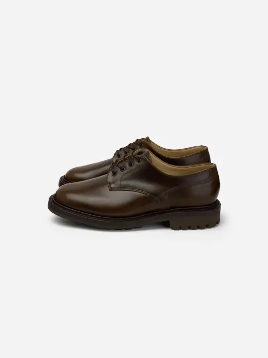 Lug Sole Derby ~ Mocha Waxy Leather