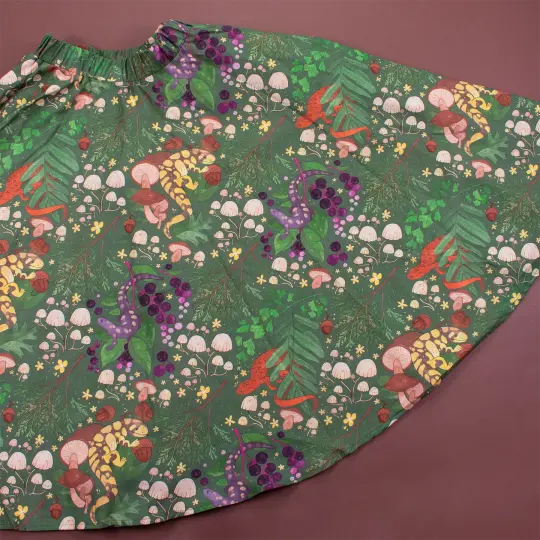 [MIDI SKIRT] Salamander Woods