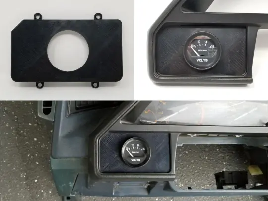 84-87 Honda CRX Defroster / Dimmer Switch Gauge Pod