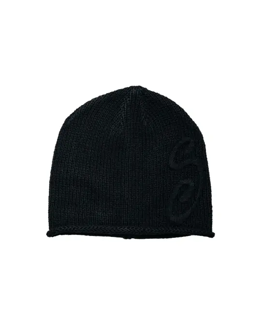 Stüssy S Knit Skullcap Black