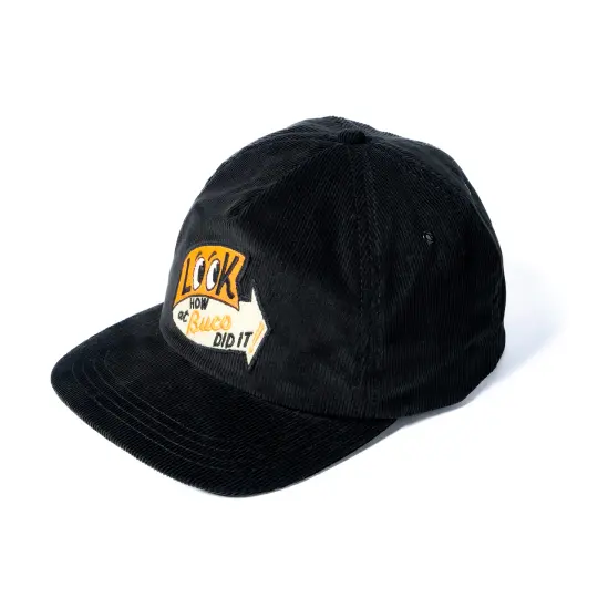 FIVE PANEL CORDUROY CAP / LOOK AT HOW BUCO DID IT!