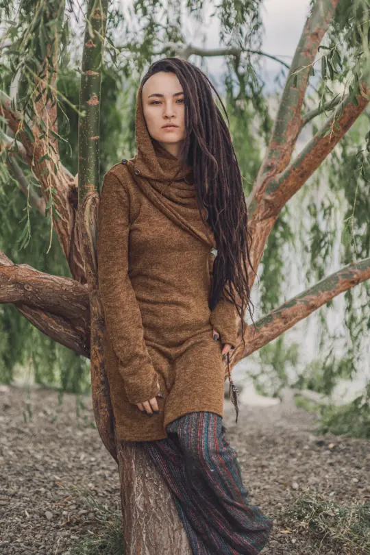 Sweater Dress Tinúviel Caramel