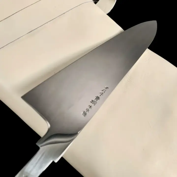 NAKAGAWA X TOKUSHU TALL Blue #2 Mizu Honyaki 240mm Gyuto No Handle
