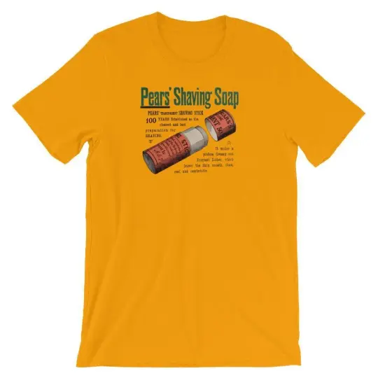 Vintage Shave Stick Ad Short-Sleeve Unisex T-Shirt