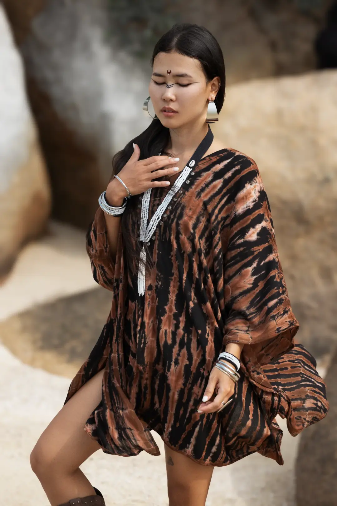 Sakari Tie Dye Dress