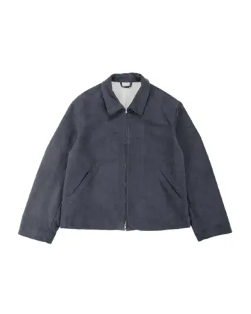 James Coward Site Jacket Grey Cotton Moleskin