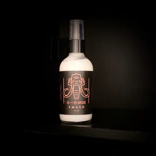 Smash aftershave balm with pump