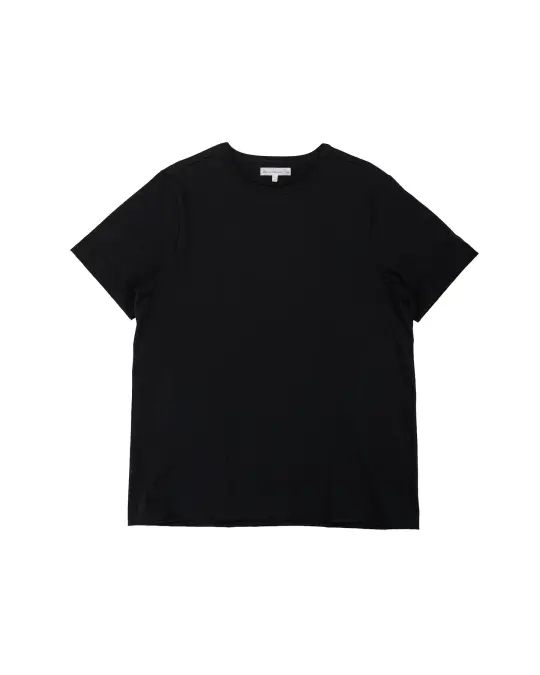 Merz B. Schwanen 215 Loopwheeled T-Shirt Deep Black