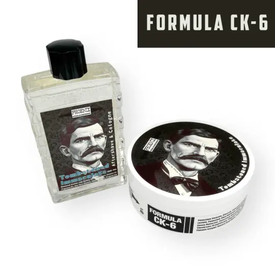 Tombstoned Immaculate Artisan Shave Soap & Aftershave/Cologne Bundle | Secret Menu Mash-Up Soap! | Ultra Premium CK 6 Formula