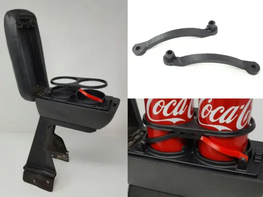 Repair Arms for 1990-1993 Integra DA Rare Arm Rest Cup Holder