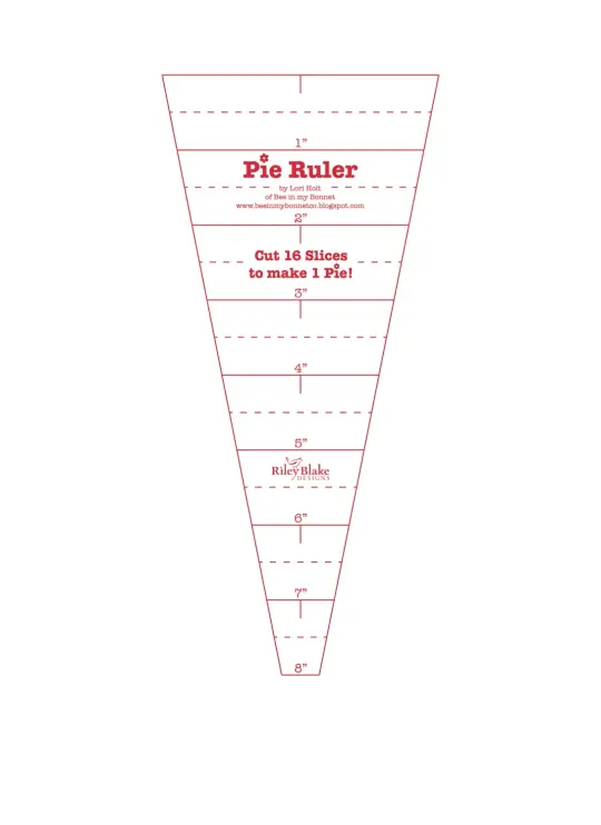 Lori Holt-Pie Ruler