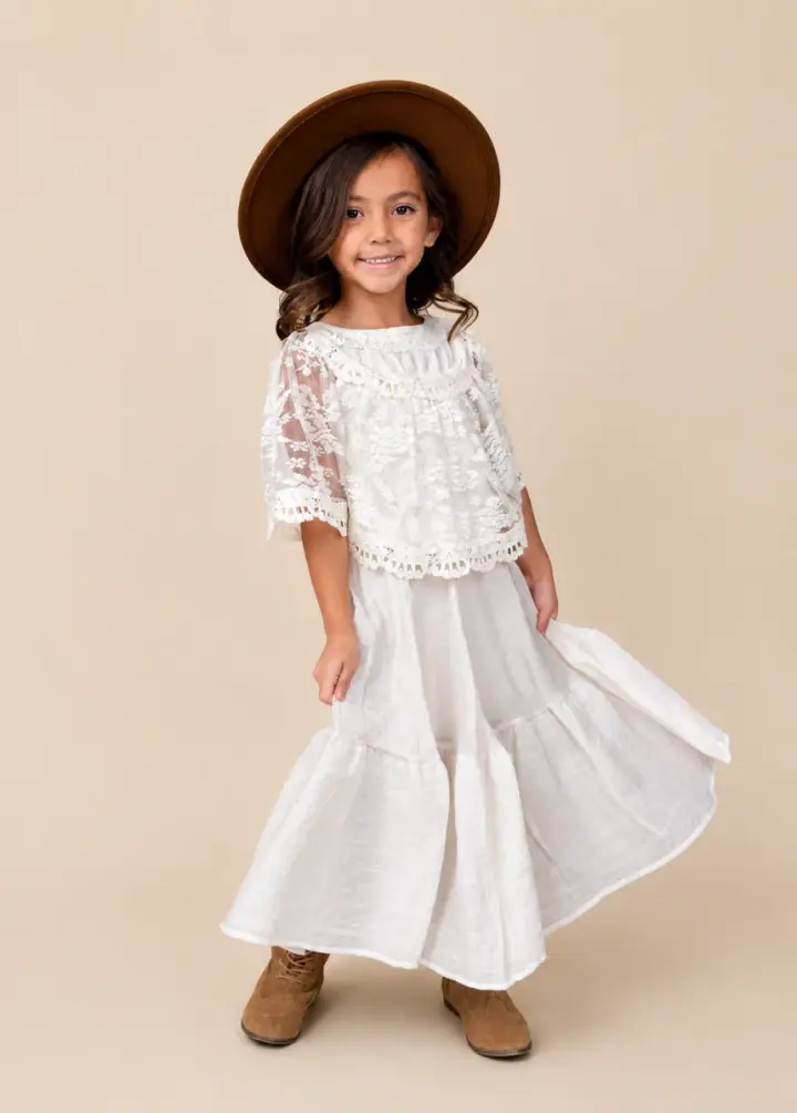 Annabel Skirt in Cream