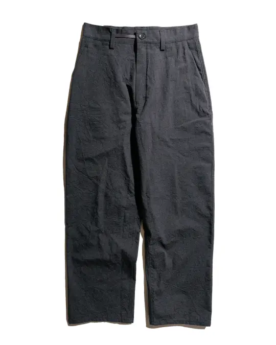 MAN-TLE R19P4 Wide Pants Granite Wool
