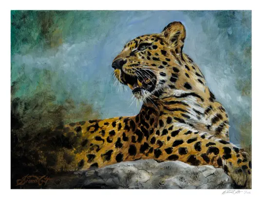 "Look Back" print