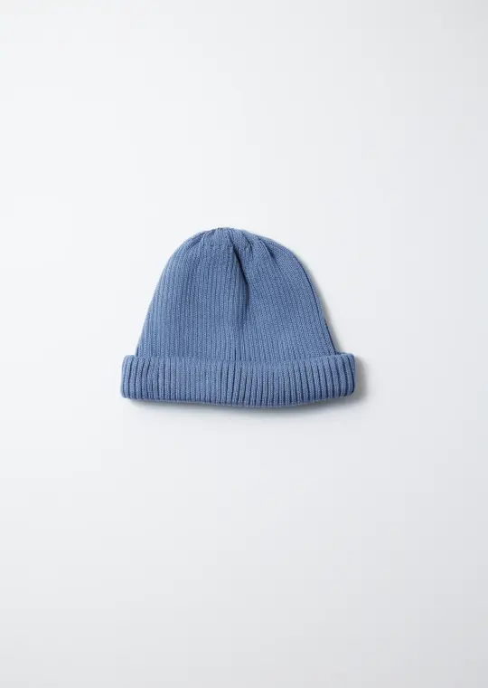 ROTOTO - Cotton Roll Up Hat - Light Blue