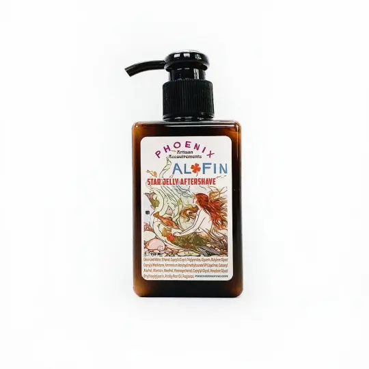 Al Fin Star Jelly Aftershave ~ A Whole New Species of Aftershave - Mentholated | 150 Ml