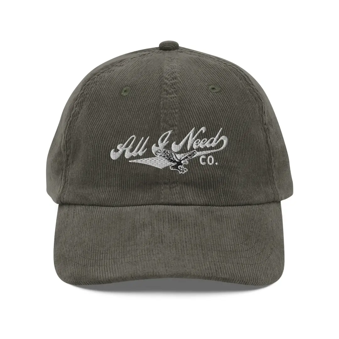 Eagle Vintage corduroy cap