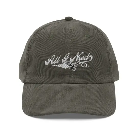 Eagle Vintage corduroy cap