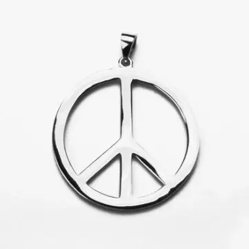 Silver Peace Pendant