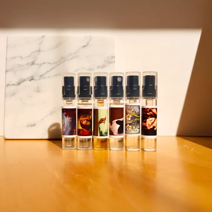 Possets EDP discovery set with three perfume spray samples