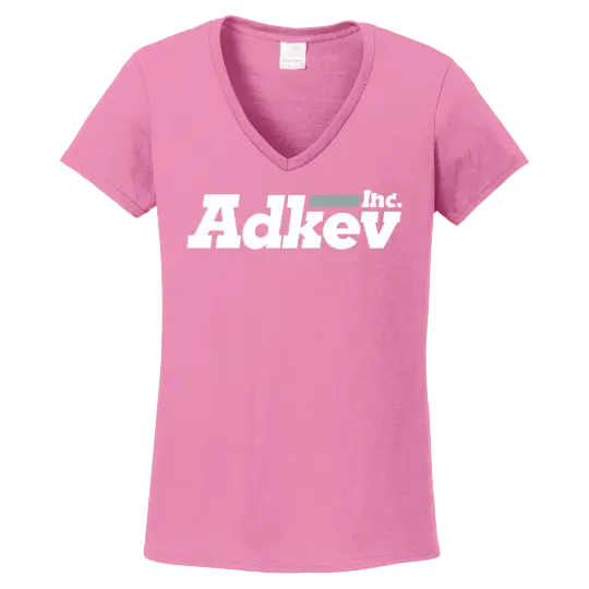 Adkev Employee 5V00L Gildan Women's V-Neck T-Shirt