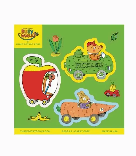 Richard Scarry Sticker Sheet 1