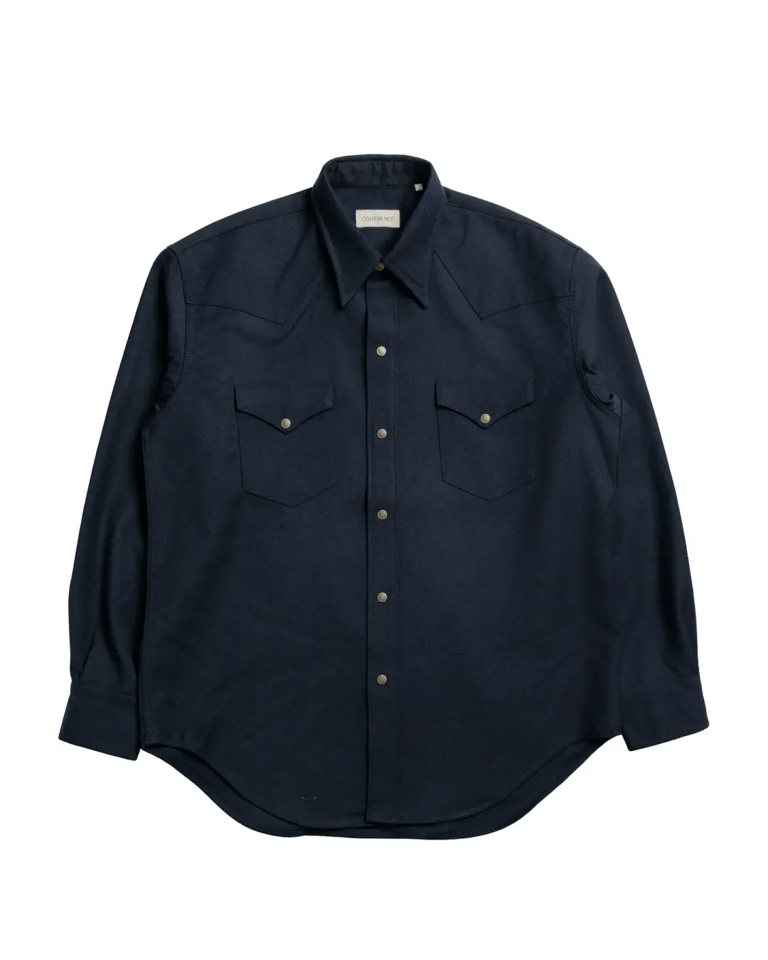 Cohérence Abiquiu Rover Wool Twill D. Blue