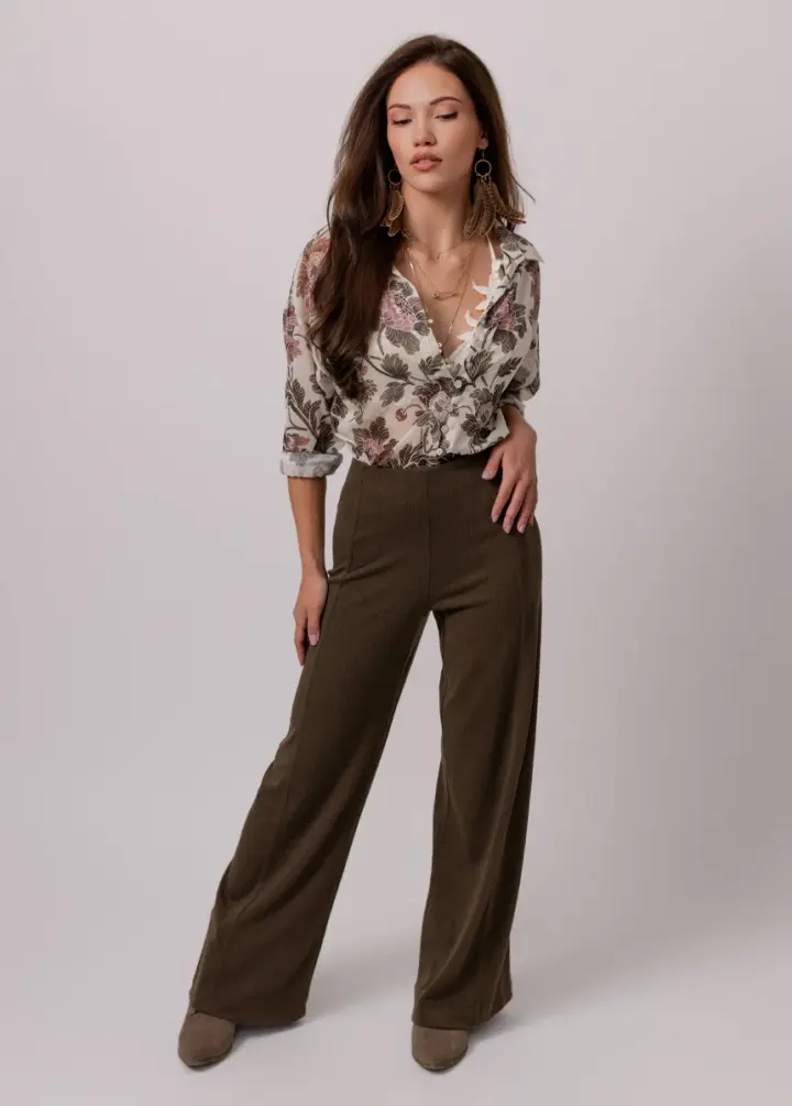 Brylee Pant in Moss