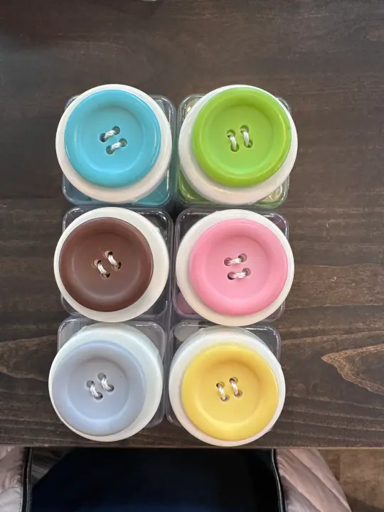 1.5" Matte Round Button