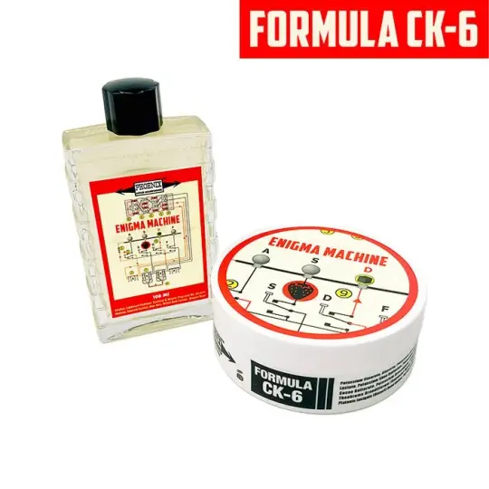 Enigma Machine Artisan Shaving Soap & Aftershave Bundle Deal | Ultra Premium CK-6 Formula
