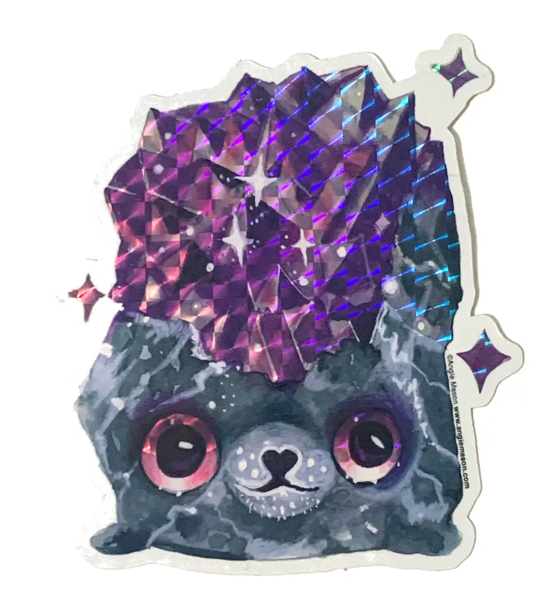 GemmyDoodles - SHIM SHIM special limited shimmering prismatic sticker!